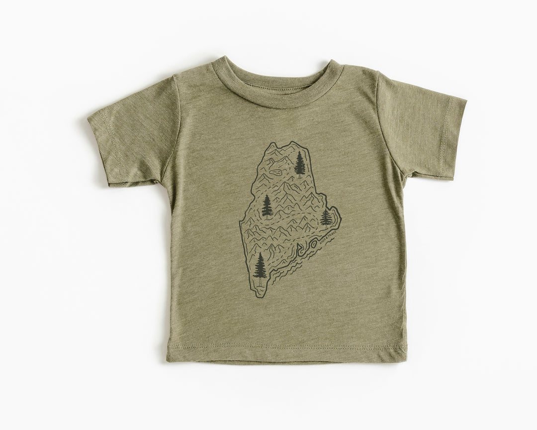 Maine Trails Youth Tshirt