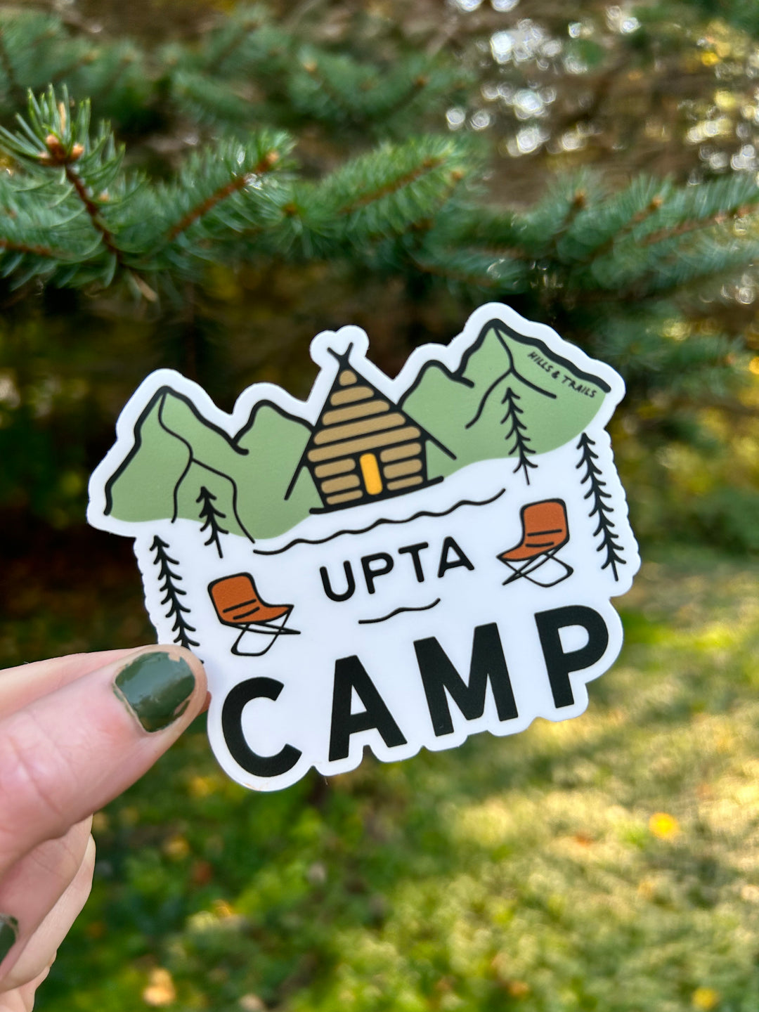 Upta Camp Sticker