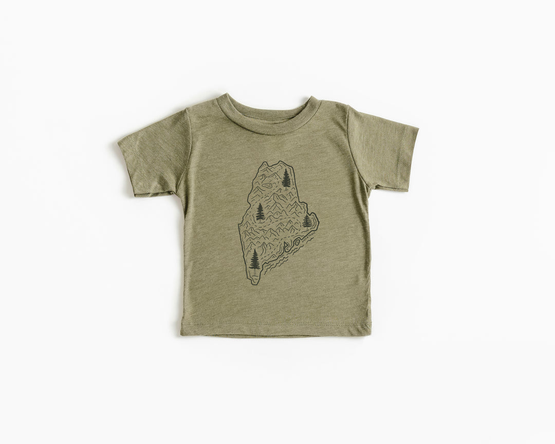 Maine Trails Tshirt - Toddler