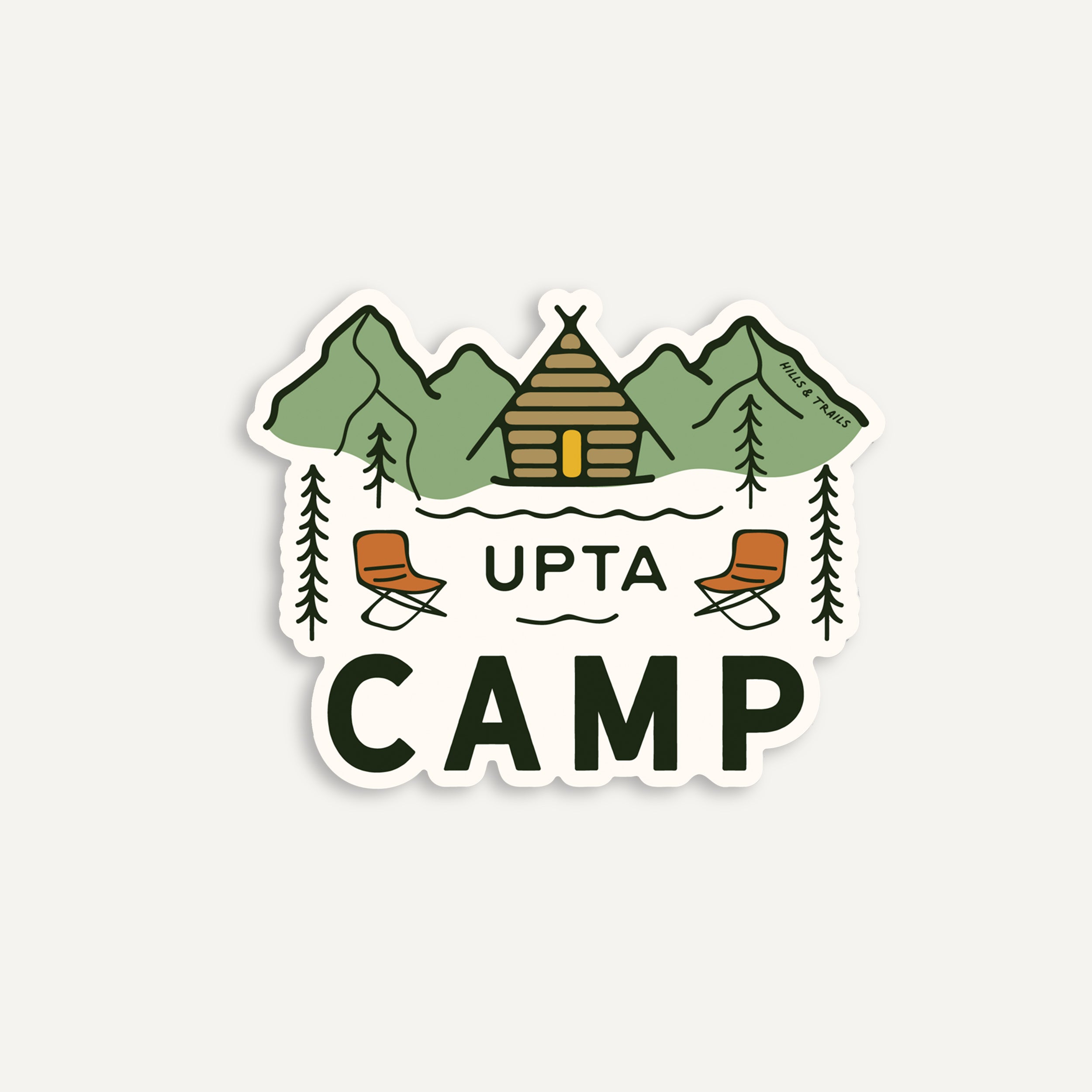 Upta Camp Sticker