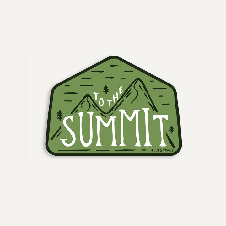 To The Summit Sticker