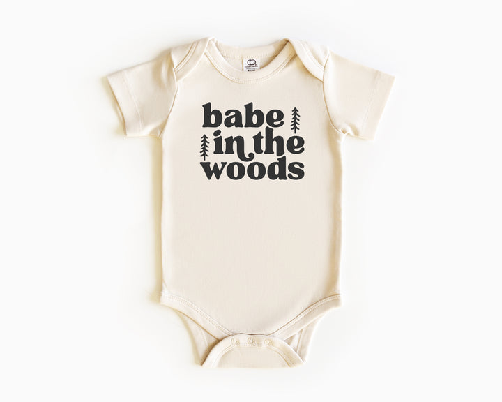 Babe in the Woods Organic Baby Onesie